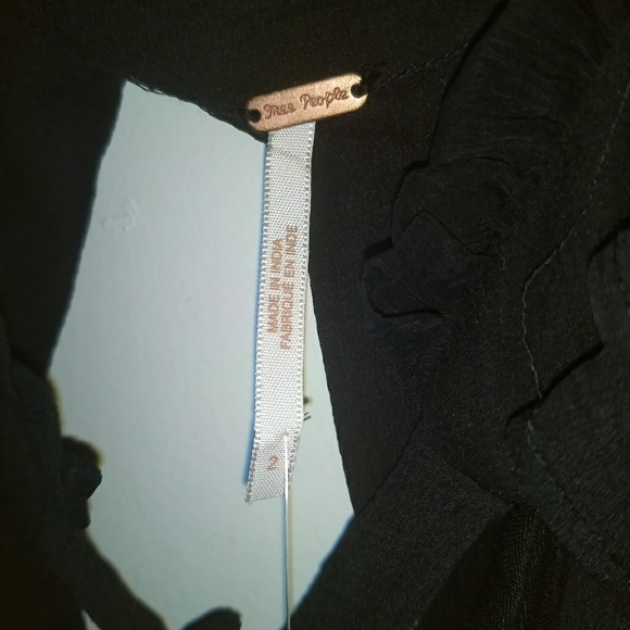 Free People Cold Shoulder Ruffle Mini Dress - Picture 8 of 8